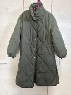 【新品】オリーブグリーン キルティングジャケット S