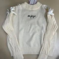 【150】リッカリッカ　しまむら　ニット