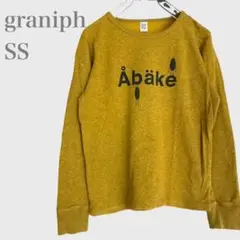 グラニフ　ロングTシャツ　長袖　アバケスクッガシャドー　マスタード　XSのサムネイル