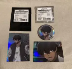 【桃源暗鬼ポップアップpopup】桃角桜介 缶バッジ＆ホロカード セット新品