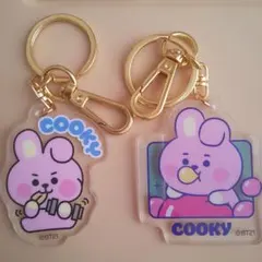 bt21 アクリルキーホルダー cooky