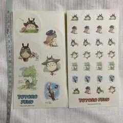 シール TOTOROFUND となりのトトロ　☆ スタジオジブリ