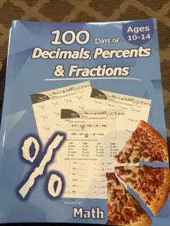 Humble Math 100 Days of Dec. %. Fraction