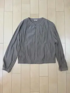 PLST プラステ☆ジッパートップス！薄手羽織り！秋カラー！Sサイズ！美品