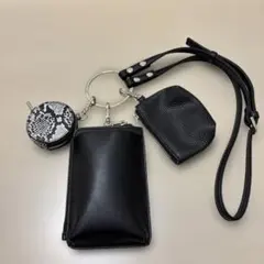 スマホショルダーバッグ ブラック