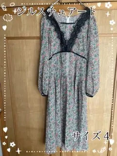 ジルスチュアート リバティープリントフラワーワンピース