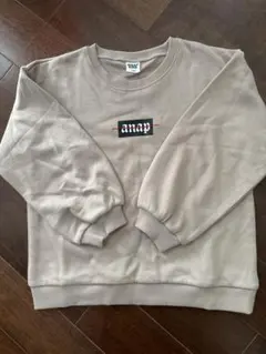 ANAP KIDS トレーナー 130 ベージュ