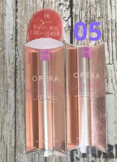 OPERA リップティント 06, 11, 12, 14, 118 セット 新色レビュー