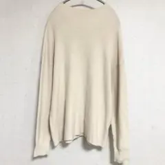 studioclip ニット　アイボリー　キナリ