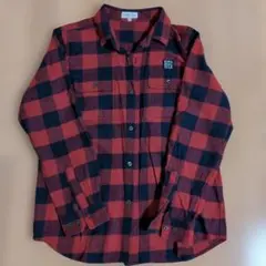 KINASHI CYCLE 赤黒チェックネルシャツ M