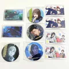 呪術廻戦 ファンパレくじ アクリルブロック 缶バッジ 特典カード 10点