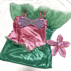 ディズニー公式 アリエル リトルマーメイド ドレス 130cm