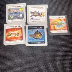 3DSソフトまとめ売り、ポケモンサン、ポケモンレンジャーなど、
