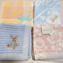 タオルハンカチ　まとめ売り　LAURA ASHLEY 　LIBERTY