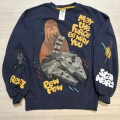 STAR WARS スウェット ネイビー L