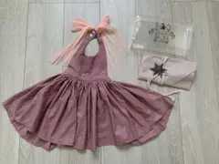 MARLMARL エプロン ピンク for baby 80-…