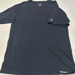 チャンピオン Champion Tシャツ 黒 Mサイズ 袖ロゴ ワッペン
