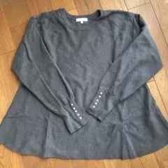 ペプラム ニット