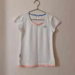 adidas アディダス　スポーツウェア　ランニングウェア　ホワイト