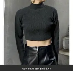 MURUA クロップドニット