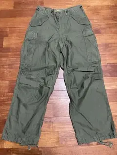 M-51フィールドパンツ　シェルパンツ　カーゴパンツ　実物放出品　リペア有り