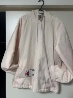 Champion ナイロンジャケット L ピンク SUPREME