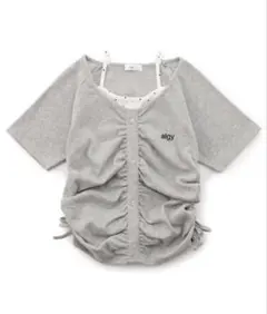algy レイヤード風リブ半袖Tシャツのサムネイル