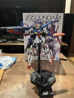 mg zガンダム ゼータガンダム ver.ka 完成品 改造 筋彫り 塗り分け