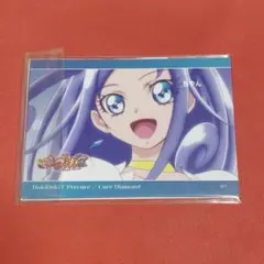 1 プリキュア カード ドキドキプリキュア 菱川六花 キュアダイヤモンド