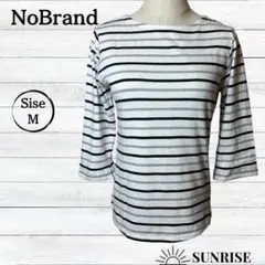 ノーブランド レディース トップス カットソー ボーダー Mサイズ