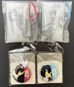 未開封 4個 ペルソナ P5X 缶バッジ ペルソナ5X P5R vol.4 - メルカリ
