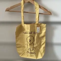 マンボ　トートバッグ　イエロー