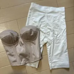 bridal bloom ブライダルインナー ビスチェ ロングガードルセット