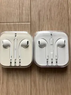 Apple EarPods ホワイト ケース付き　2個セット　純正