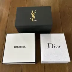 箱のみ　CHANEL DIOR イヴ・サンローラン