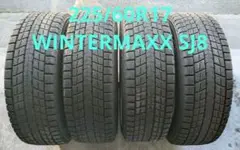 225/60R17 DUNLOP WINTERMAXX SJ8 2019年製4本