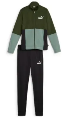 PUMA ジャージセット140 カーキ　キッズ体育上着