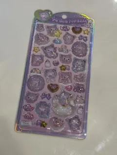 サンリオ　クロミ　ボンボンドロップシール