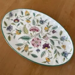 英国 ミントン　Miton ハドンホール　Haddon hall オーバル皿