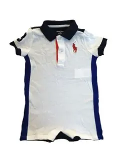 Ralph Lauren ポロシャツ ロンパース 6M 70cm ビックポニー