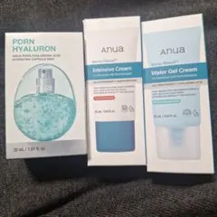 Anua PDRN ヒアルロン酸ミストクリーム3点セット30ml25ml25ml