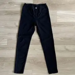 GU ブラック　スキニーパンツ　140cm