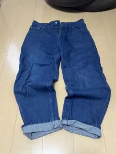 ikka ダークブルーデニム Mサイズのサムネイル