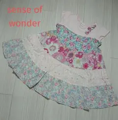 sense of wonder センスオブワンダー リバティ柄ワンピース 80
