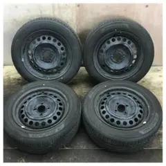 トヨタ純正鉄ホイール 175/70R14 モモアウトランM1新品タイヤ4本セット トヨタ純正鉄ホイール 175/70R14 モモアウトランM1新品タイヤ4本セット
