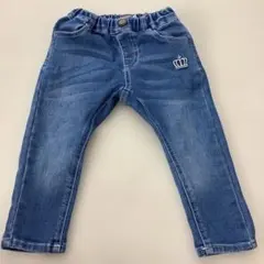 美品　ベビードール　デニム　ベビー　90cm