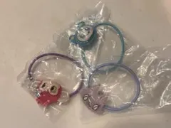 ナルミヤキャラクターズ ブルーベリエ ピコ ミンキー　ゴム3点セット