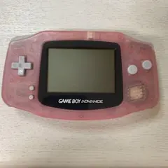 Nintendo ゲームボーイアドバンス本体　クリアピンク