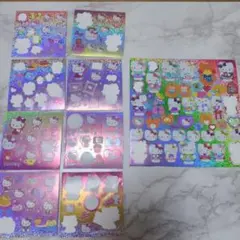 ⑤【正規品】sanrioサンリオ ハローキティ ホログラム シール 9枚セット