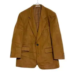 SILKY CASHMERE カシミヤ100 テーラードジャケット　茶　M